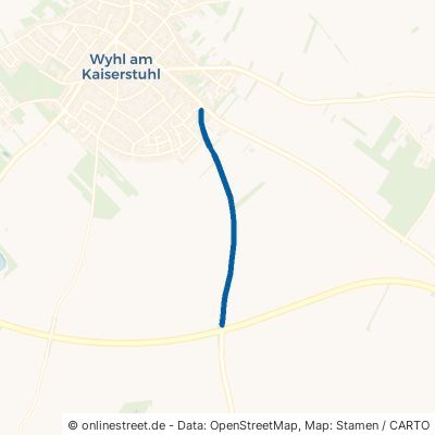 Königschaffhauser Straße Wyhl am Kaiserstuhl 