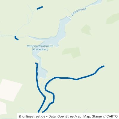 Talsperrenloipe Trautenstein Oberharz am Brocken Tanne 