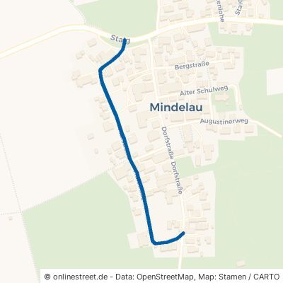 Flurstraße Mindelheim Mindelau 