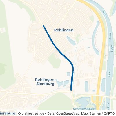 Wallerfanger Straße Rehlingen-Siersburg Rehlingen 