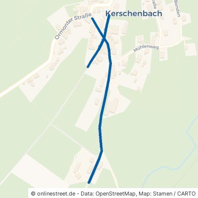 Dorfstraße Kerschenbach Schönfeld 