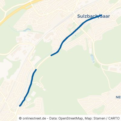 Sulzbachtalstraße Sulzbach (Saar) 