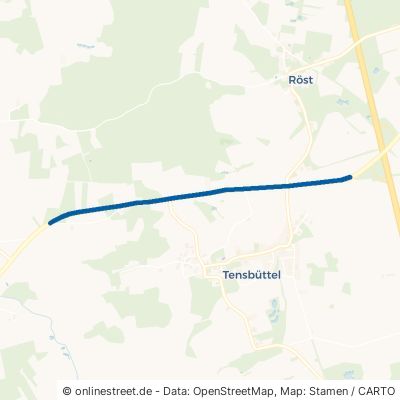 Landstraße I O 146 Tensbüttel-Röst Tensbüttel 