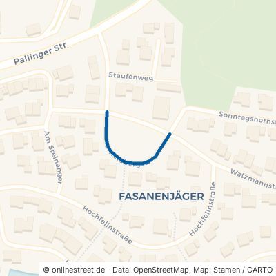 Untersbergstraße Traunreut Fasanenjäger 