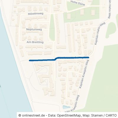 Oberlotse-Voß-Weg Rostock Hohe Düne 