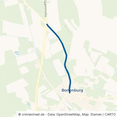 Borlinghauser Straße Warburg Bonenburg 