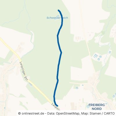 Wiesenweg Freiberg Kleinwaltersdorf 