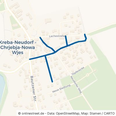 Feuerwehrweg Kreba-Neudorf Kreba 