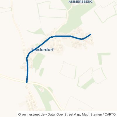 Ortsstraße Aresing Niederdorf 