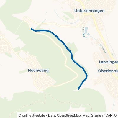 Zwerchbergweg Lenningen Oberlenningen 