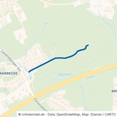 Forstweg Sprockhövel Haßlinghausen 