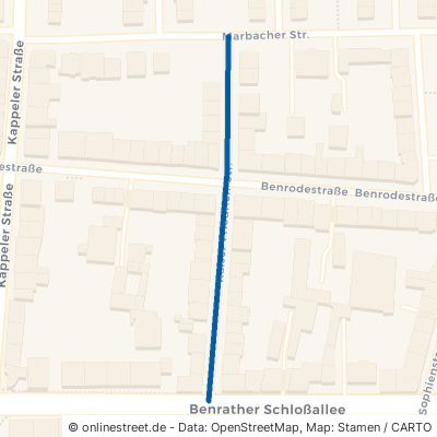 Kaiser-Friedrich-Straße 40597 Düsseldorf Benrath Stadtbezirk 9