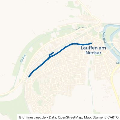 Bahnhofstraße Lauffen am Neckar 