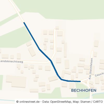 Neumühler Straße Abenberg Bechhofen 