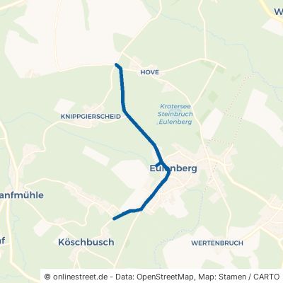 Steinbruchstraße Hennef (Sieg) Eulenberg 