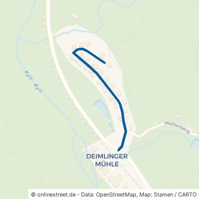 Im Mühlenflürchen Zemmer Daufenbach 