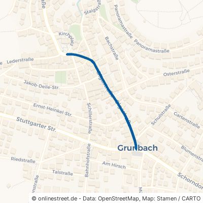 Olgastraße Remshalden Grunbach 