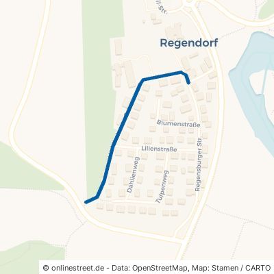 Waldheimstraße Zeitlarn Regendorf 