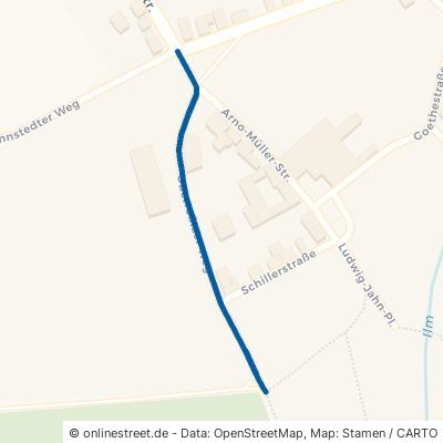 Oberroßlaer Weg Ilmtal-Weinstraße Niederroßla 