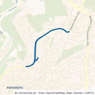 Paulus-Jenisius-Straße Annaberg-Buchholz Annaberg 