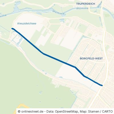 Kuhweideweg Bremen Borgfeld 