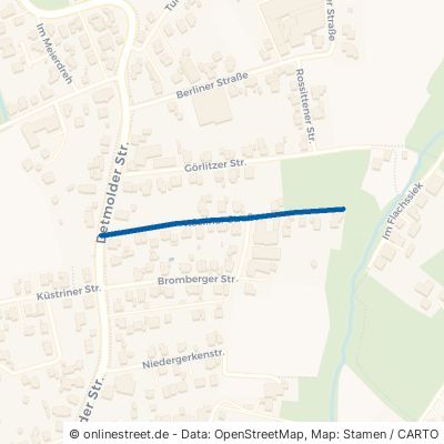 Kösliner Straße Bad Oeynhausen Lohe 