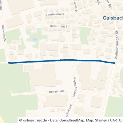 Robert-Bosch-Straße Künzelsau Gaisbach 