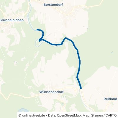 Flöhatalstraße Grünhainichen OT Borstendorf 