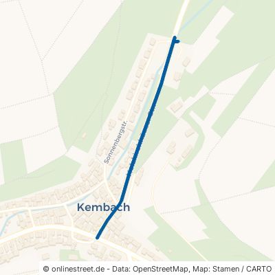 Holzkirchhäuser Straße Wertheim Kembach 