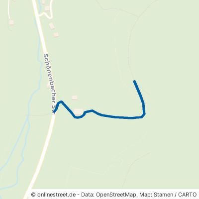 Balzenhofweg Furtwangen im Schwarzwald Rohrbach 