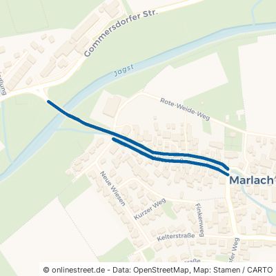 Alleestraße Schöntal Marlach 