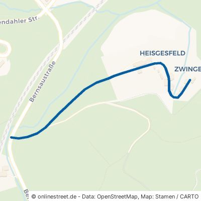 Zwingenberger Weg Velbert Neviges 