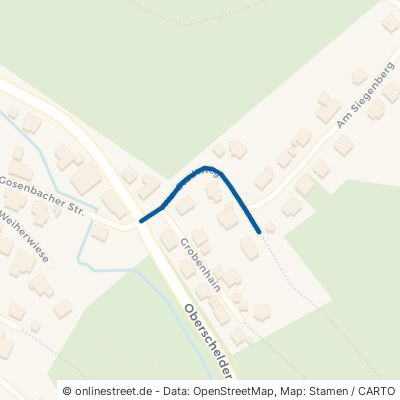 Stadtweg Siegen Oberschelden 