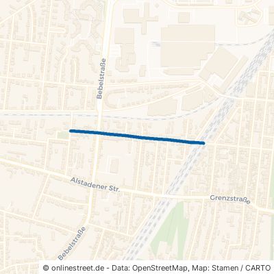 Roonstraße Oberhausen Alstaden-Ost 