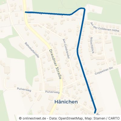 Höhenweg 01728 Bannewitz Hänichen Hänichen
