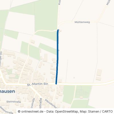 Wiesenweg Oerlenbach Eltingshausen 