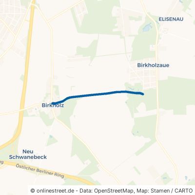 Löhmer Weg Bernau bei Berlin Birkholz 