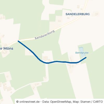 Sandeler Mühlenweg Jever Cleverns-Sandel 
