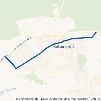 Siedlungsstraße Werda Kottengrün 