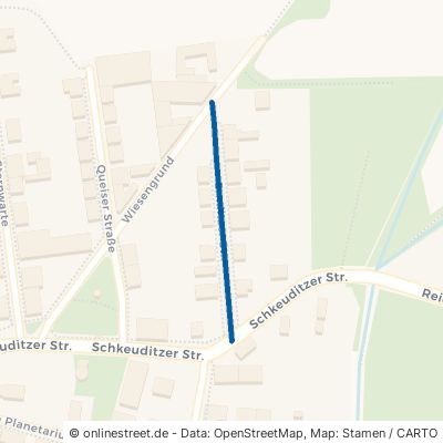 Ermlitzer Straße Halle (Saale) Kanena-Bruckdorf 
