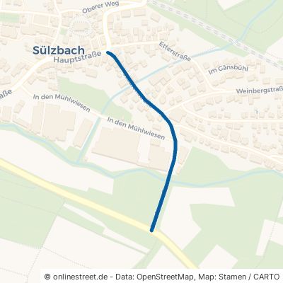Staufenstraße Obersulm Sülzbach 