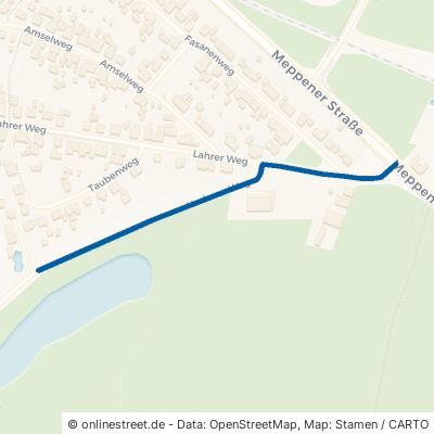 Hudener Weg Haselünne Sautmannshausen 
