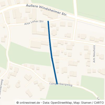Leitenstraße Langenzenn Lohe 