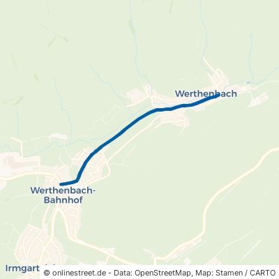 Werthestraße Netphen Werthenbach Werthenbach
