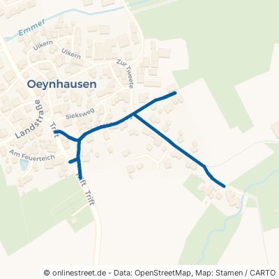 Mühlenweg Nieheim Oeynhausen 