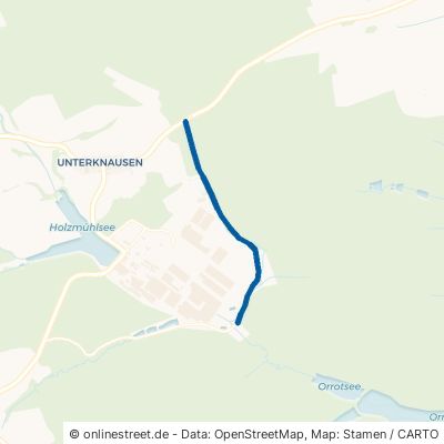 Kreuzklingenweg Rosenberg Unterknausen 
