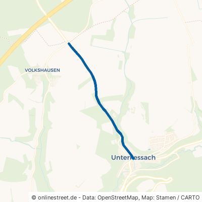 Kirchstraße Widdern Unterkessach 