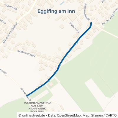 Treidlerweg Bad Füssing Egglfing 