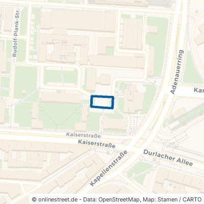Reinhard-Baumeister-Platz Karlsruhe Innenstadt-Ost 