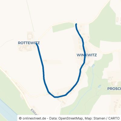 Winkwitzer Straße Meißen Winkwitz 